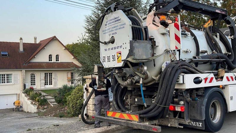 Service de dégorgement - Service d'évacuation des eaux usées