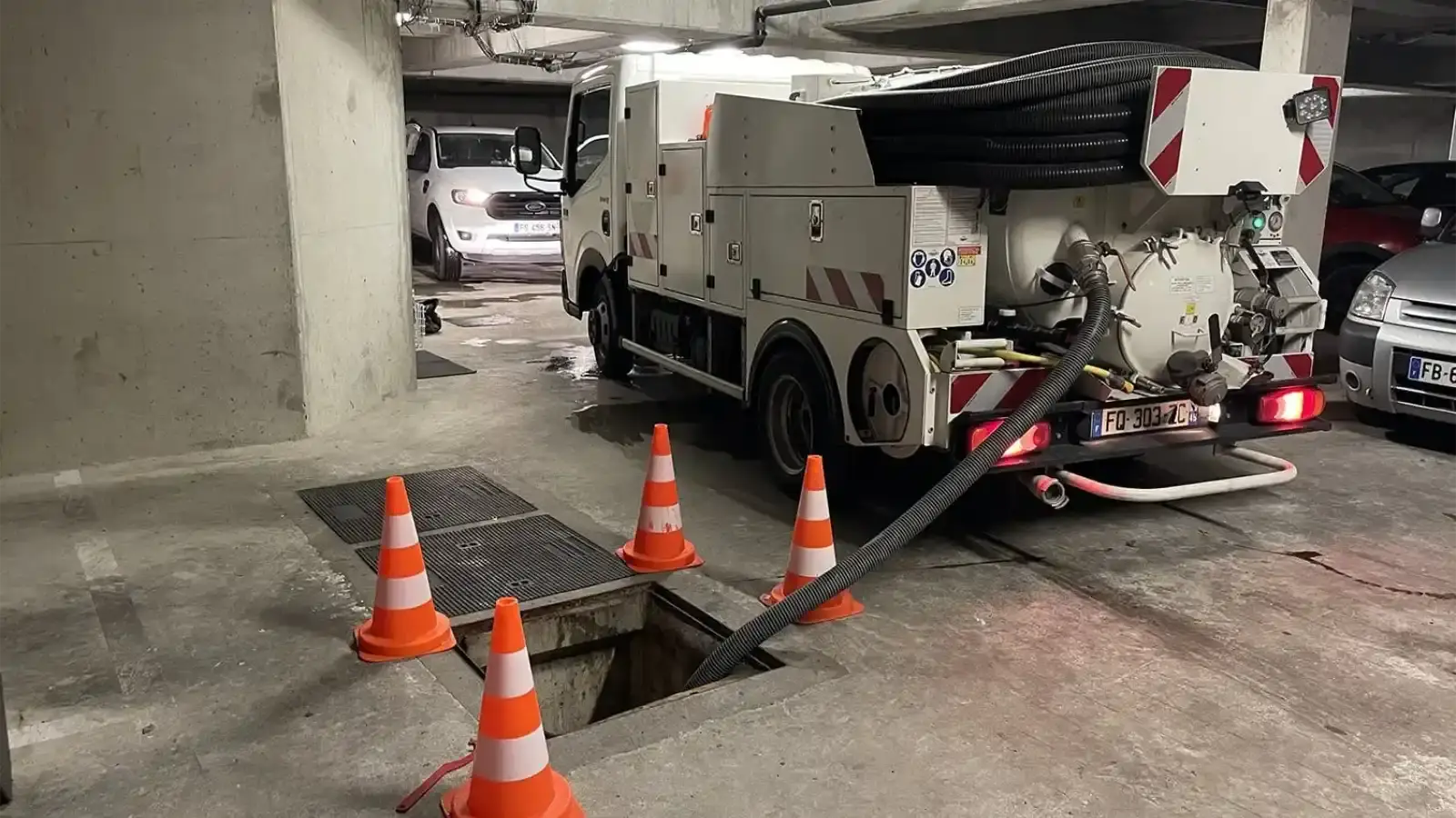 Service de dégorgement - Service d'évacuation des eaux usées